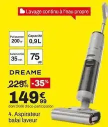BUT Db - aspirateur balai laveur offre