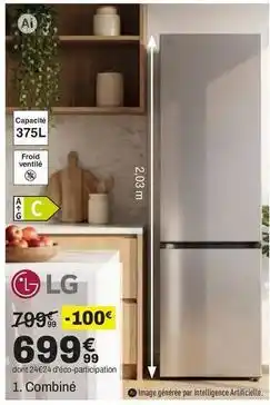 BUT Lg - linge séfrière per intelligente offre