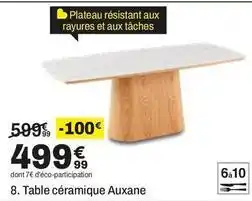 BUT Table céramique auxane offre