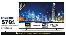BUT Samsung - tv 75 4k smart tv : protiez de vos diversements offre