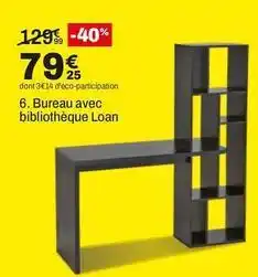BUT Bureau avec bibliothèque loan offre