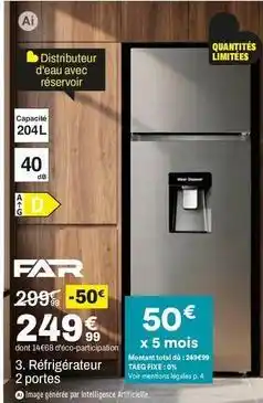 BUT Db - réfrigérateur offre