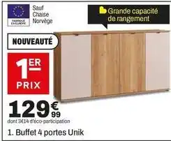 BUT Buffet 4 portes unik offre