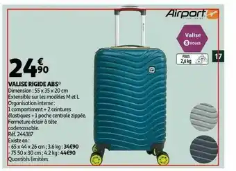 Valise Rigide Abs Airport