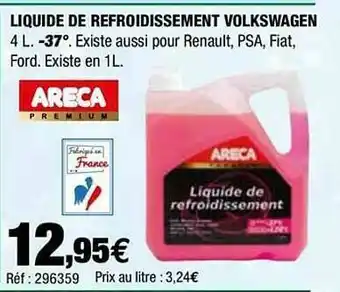 Autobacs Liquide De Refroidissement Volkswagen Areca offre