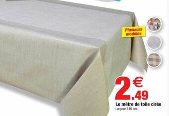 Bazarland Le Mètre De Toile Cirée offre