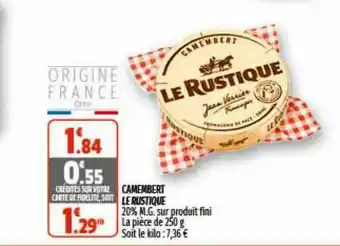 Camembert Le Rustique