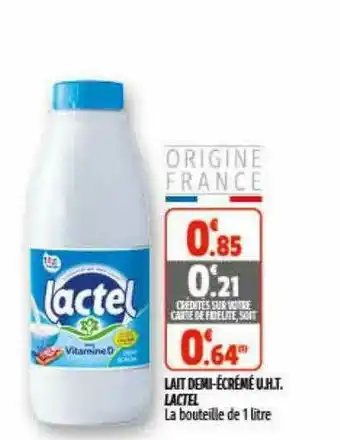 Coccinelle Express Leti Demi-écrémé U.h.t. Lactel offre