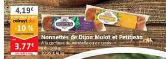 Nonnettes De Dijon Mulot Et Petitjean