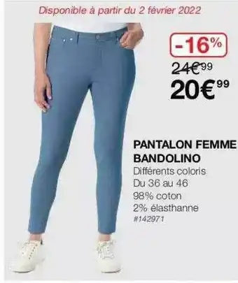 Costco Pantalon Femme Bandolino offre
