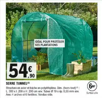 E.Leclerc Brico Serre Tunnel offre