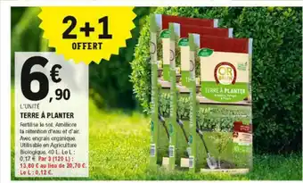 E.Leclerc Brico Terre à Planter offre