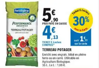 E.Leclerc Brico Terreau Potager offre