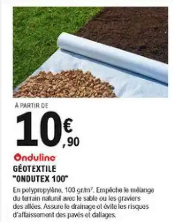 E.Leclerc Brico Géotextile offre