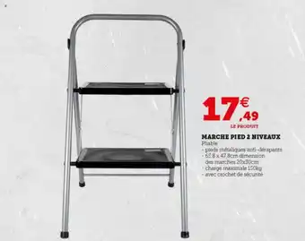 Marche Pied 2 Niveaux