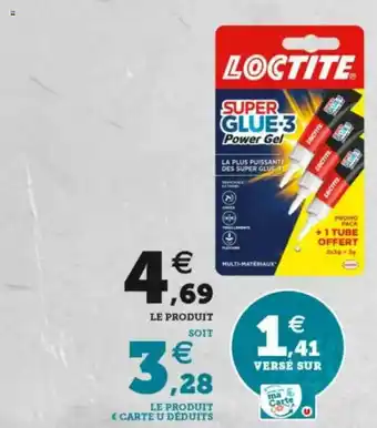 Hyper U Super Glue-3 Power Gel Loctite offre