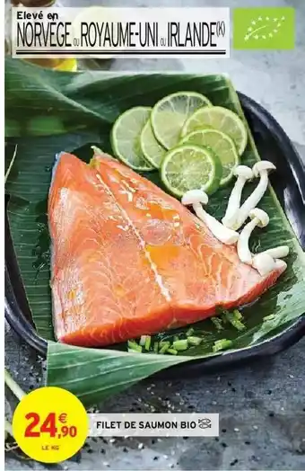 Intermarché Hyper Filet De Saumon Bio offre