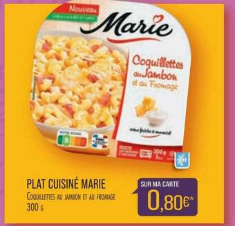 Match Plat Cuisiné Marie offre