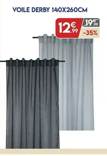 Maxi Bazar Voile Derby 140 X 260 Cm offre