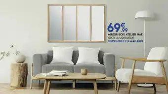Maxi Bazar Miroir Bois Atelier Nae offre