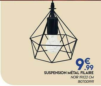Maxi Bazar Suspension Métal Filaire offre