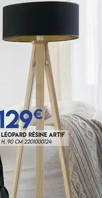 Léopard Résine Artif