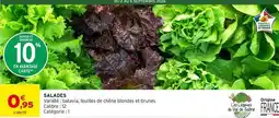 Intermarché Chêne - salades offre