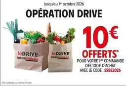 Intermarché Operation drive offre