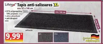 Norma Tapis Anti-salissures Lifetex offre