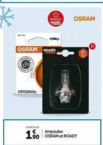 Ampoules Osram Et Roady