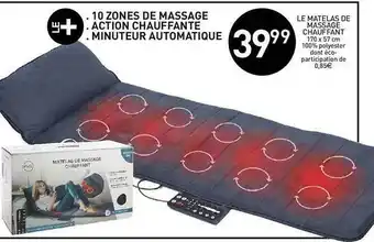 Stokomani Le Matelas De Massage Chauffant offre
