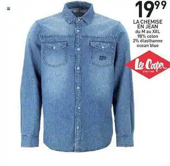 Stokomani La Chemise En Jean Lee Cooper offre
