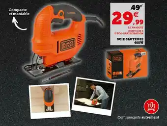 Scie Sauteuse 400w Black+decker