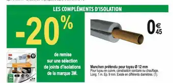 Manchon Préfendu Pour Tuyau ø 12 Mm