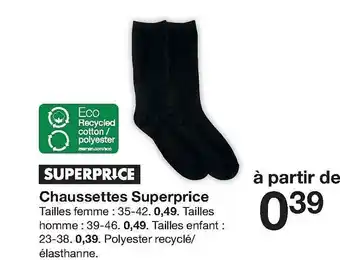 Zeeman Chaussettes Superprice offre