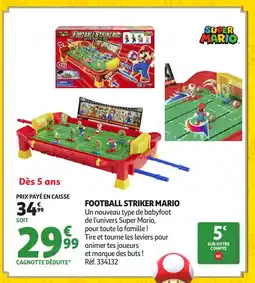 Auchan Football striker mario offre