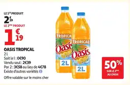 Auchan OASIS Tropical offre