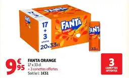 Auchan FANTA Orange offre