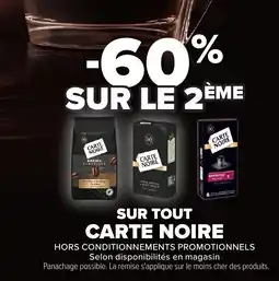 Carrefour CARTE NOIRE offre