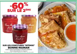 Carrefour BONNE MAMAN Sur les confitures intense offre