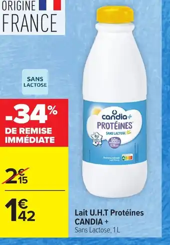 CANDIA + Lait U.H.T Protéines