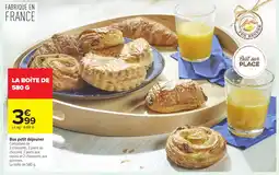 Carrefour Box petit déjeuner offre