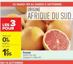 Carrefour Pomelo offre