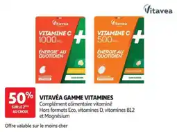 Auchan Parapharmacie Vitavea Gamme vitamine c offre