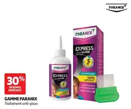 Auchan Parapharmacie Paranix express offre