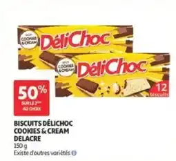 Auchan DéliChoc Biscuits offre