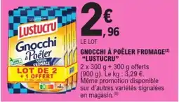 E.Leclerc Lustucru Gnocchi à Poêler offre