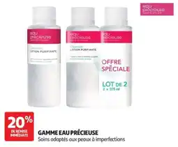 Auchan Parapharmacie eau précieuse Clearskin Lotion Purifiante offre