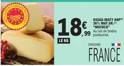 E.Leclerc MATOCQ Ossau-Iraty AOP offre