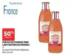 Auchan NATURE de pommes offre